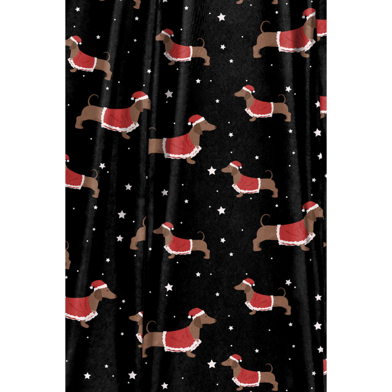 Lyra Dress - Santa Sausage Dogs