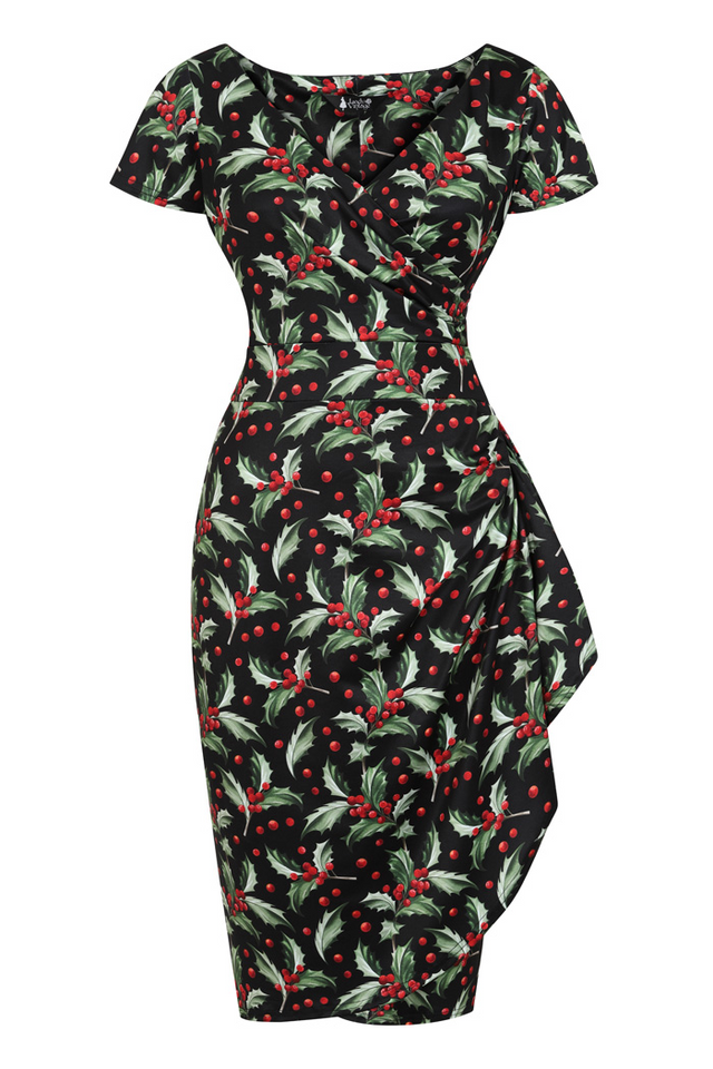 Elsie Dress - Holly, Lady V London