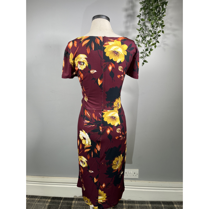 Lady V Dress - Yellow Flowers (12), Lady V London