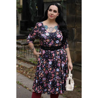 Thumbnail for Betty Dress - Spooky Spider Garden