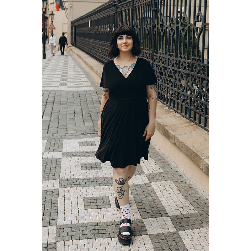Lyra - Mini Dress - Black