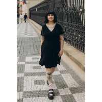 Thumbnail for Lyra - Mini Dress - Black
