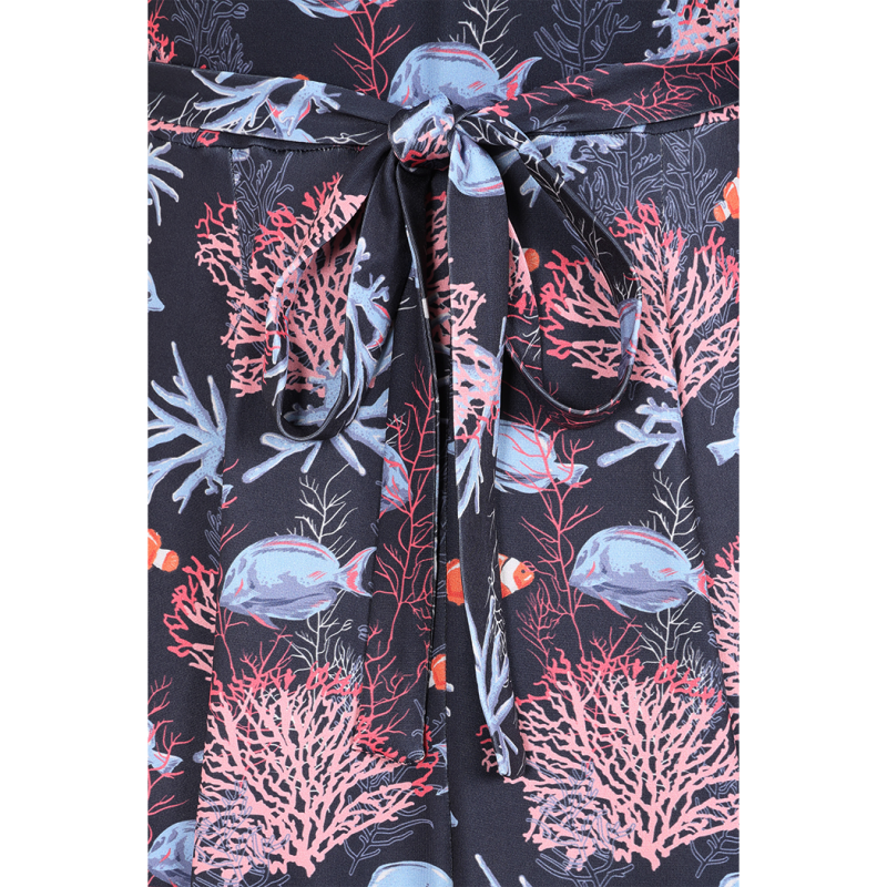 Lyra Dress - Coral Reef