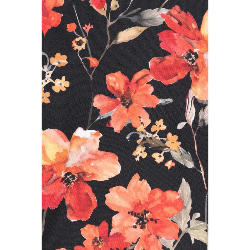 Betty Dress - Orange Floral