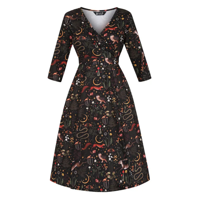 Lyra Dress - Enchanted Woods, Lady V London