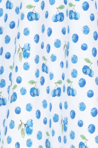 Thumbnail for Swing Dress - Summer Blueberries, Lady V London