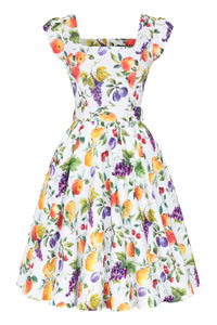 Thumbnail for Swing Dress - Summer Fruits, Lady V London
