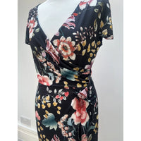 Thumbnail for Lady V Dress - Dark Blue Floral (10), Lady V London