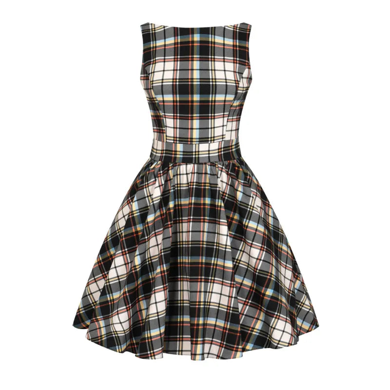 Tea Dress - October Tartan