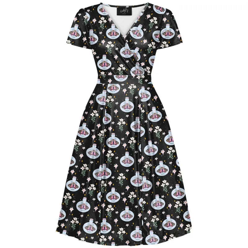 Lyra Dress - Mystical Moth