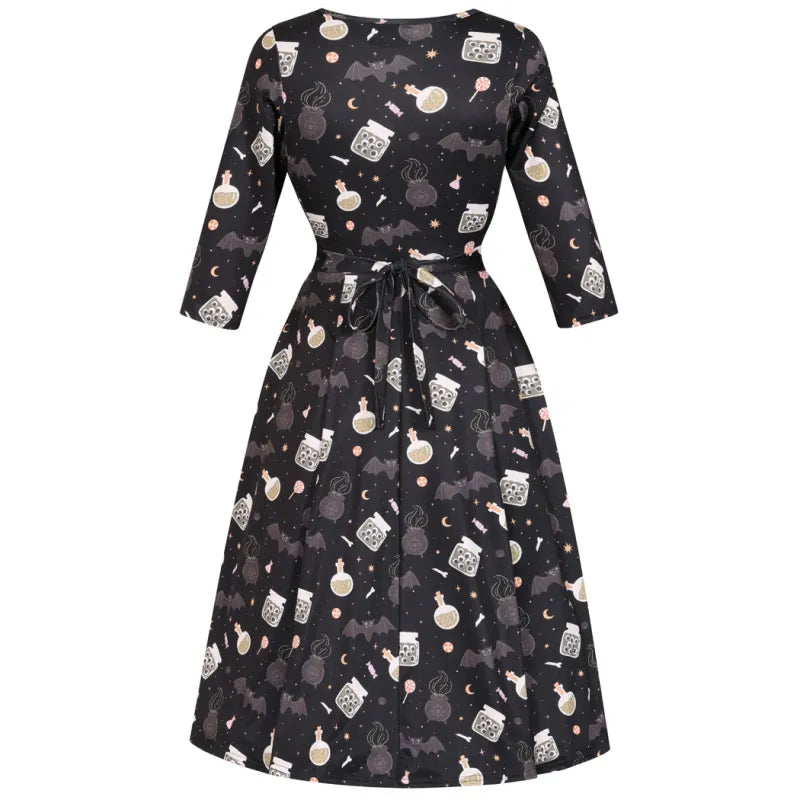 Lyra Dress - Witches Brew