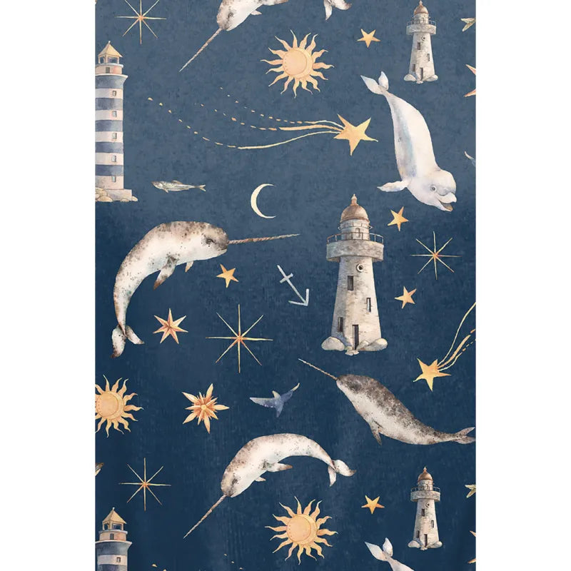 Lyra Dress - Narwhal Lighthouse