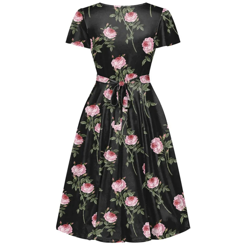 Lyra Dress - Garden Rose