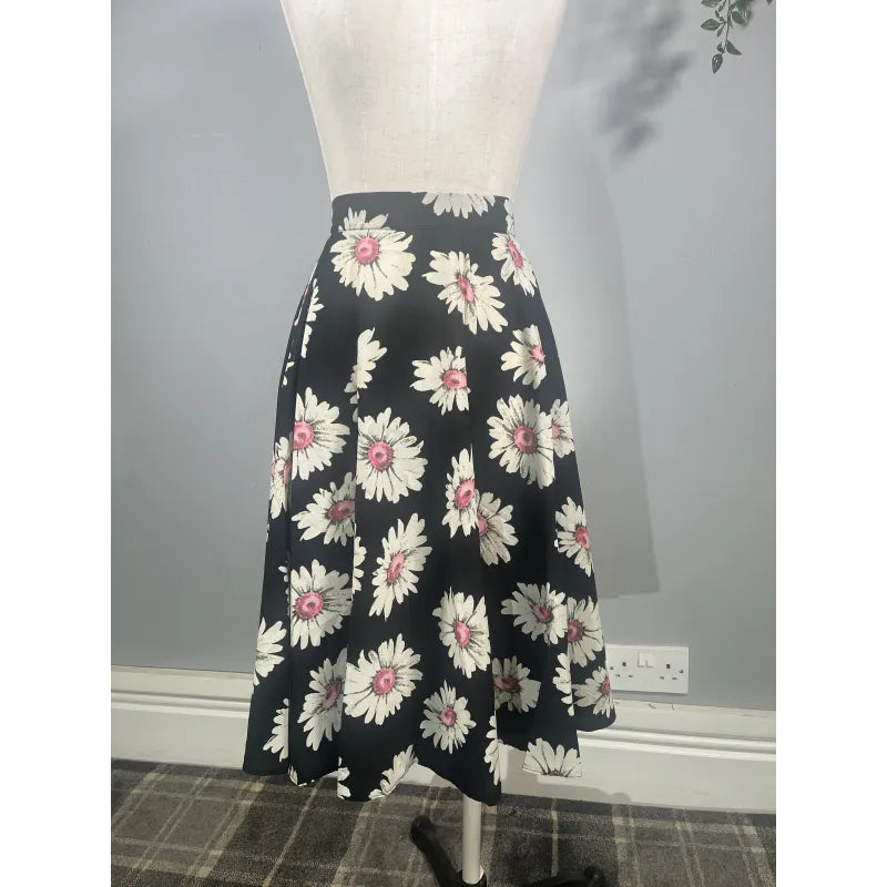 Lady V Skirt - Pink Daisies (08), Lady V London