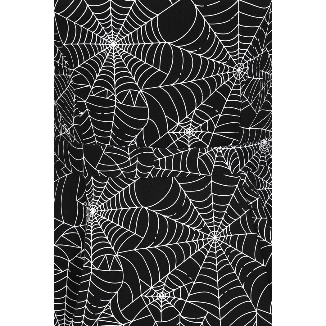 Hepburn Dress - Spider Web, Lady V London