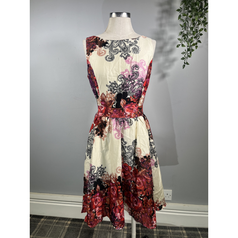 Tea Dress - Red Collage (14), Lady V London