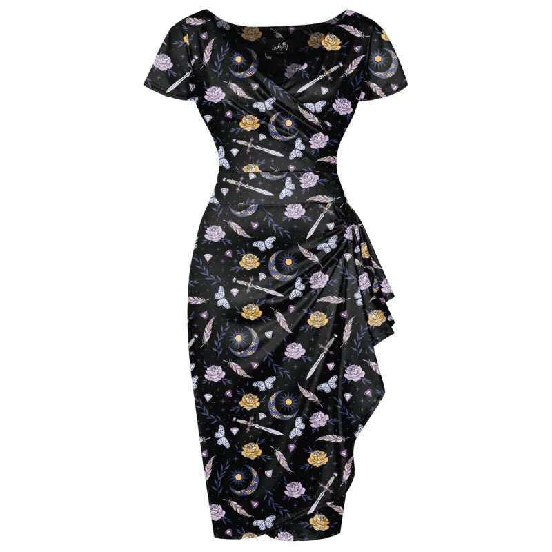 elsie dress lady v Elsie Wiggle Dress Orient Expression