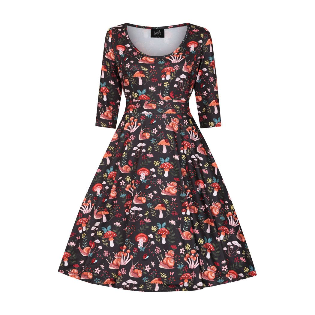 Betty Dress - Fall Critters, Lady V London