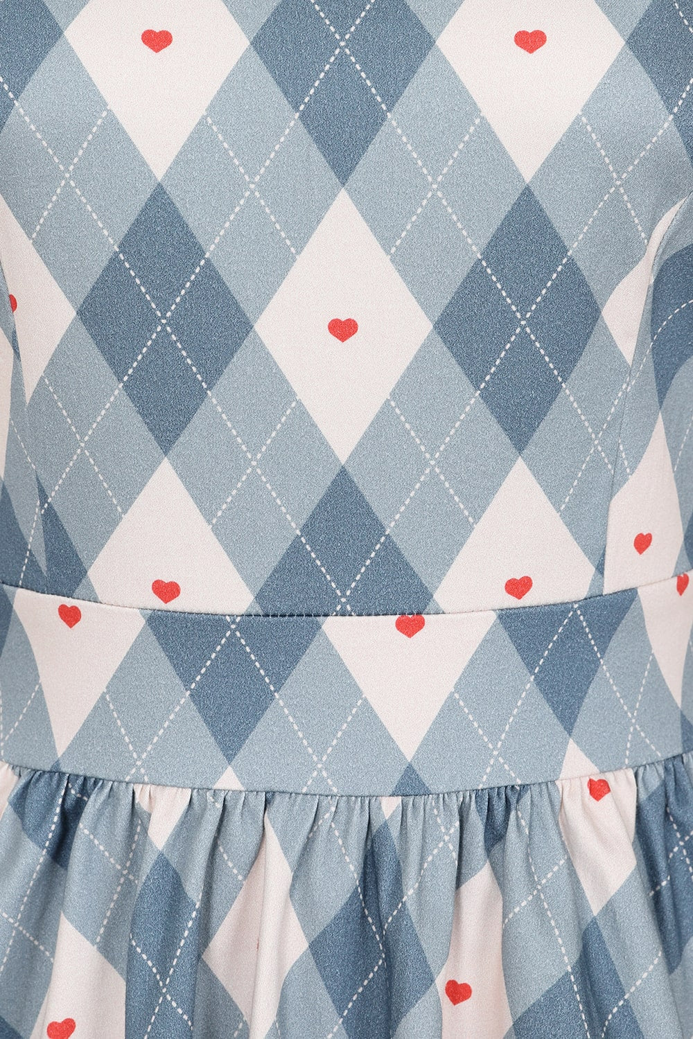 Tea Dress - Blue Valentine Diamond, Lady V London