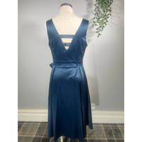 Thumbnail for Lady V Dress - Navy Silk (12), Lady V London