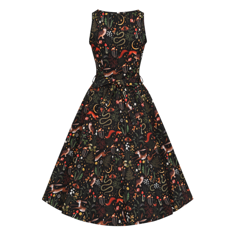 Hepburn Dress - Enchanted Woods