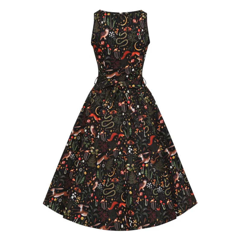 Hepburn Dress - Enchanted Woods