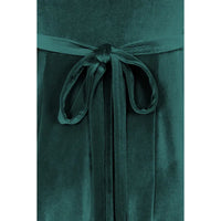 Thumbnail for Lyra Maxi Dress - Emerald Green Velvet