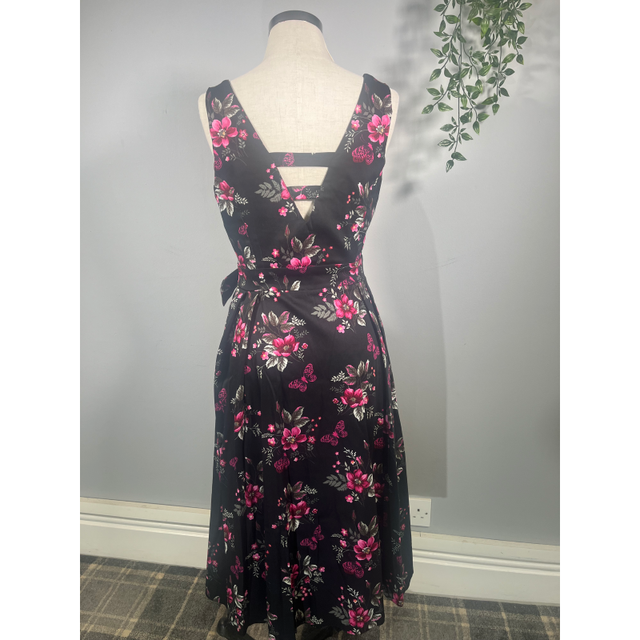 Lady V Dress - Pink Butterfly (12), Lady V London