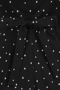 Thumbnail for Hepburn Dress - Twinkle Stars, Lady V London