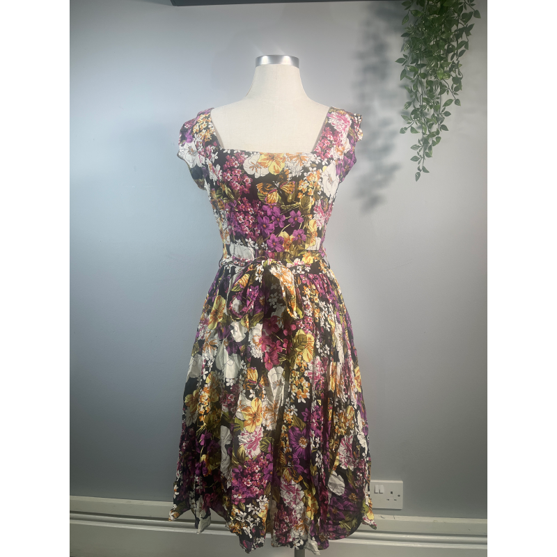 Swing Dress - Florist (12), Lady V London