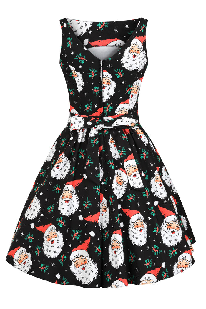 Tea Dress - Retro Santa, Lady V London