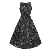 Thumbnail for Hepburn Dress - Spider Web, Lady V London