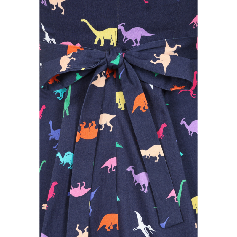 Tea Dress - Rainbow Dino