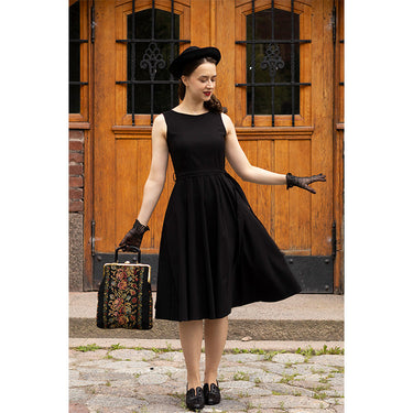 retro cotton dresses Vintage / Romantic Vintage Clothing for Women / Adored Vintage Do not tumble dry 3 Vintage 60s Dress Blue &