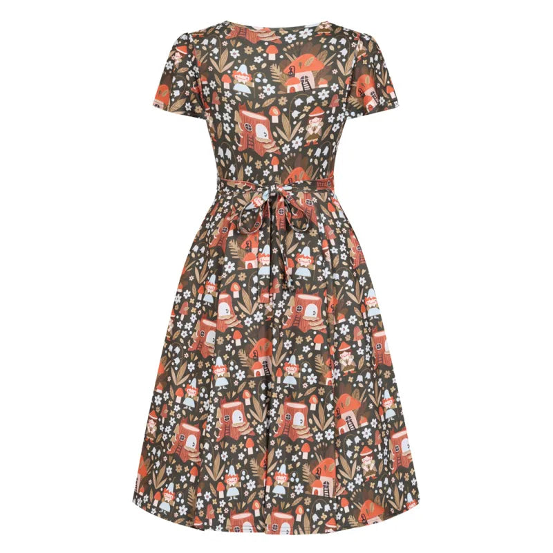 Lyra Dress - Fairy Garden, Lady V London