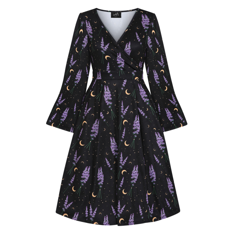 Zelda Dress - Lavender Moon, Lady V London