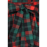 Thumbnail for Swing Dress - Christmas Tartan, Lady V London