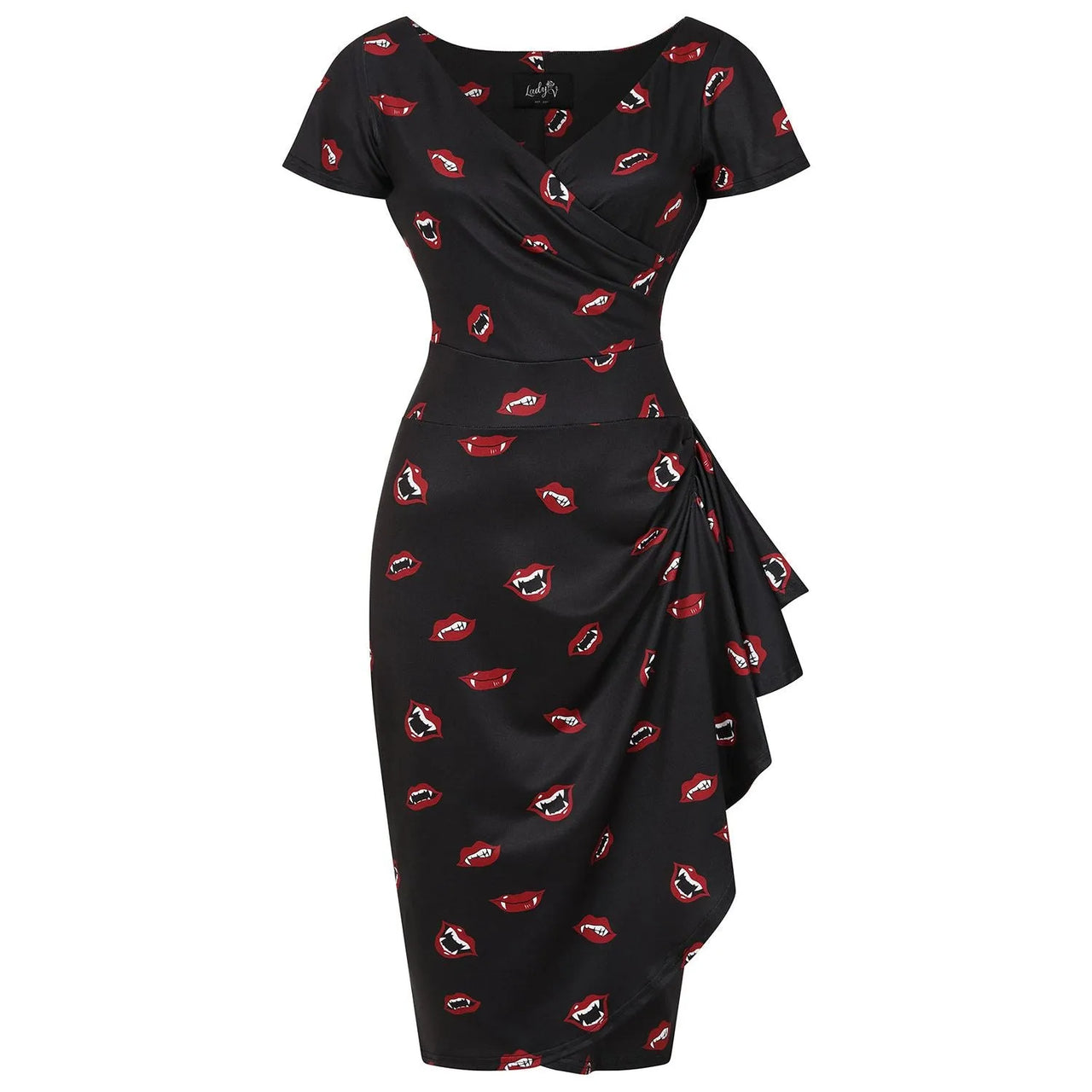 Elsie Dress - Fangs, Lady V London