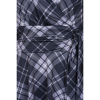 Thumbnail for Arabella Dress - Soft Blue Tartan, Lady V London