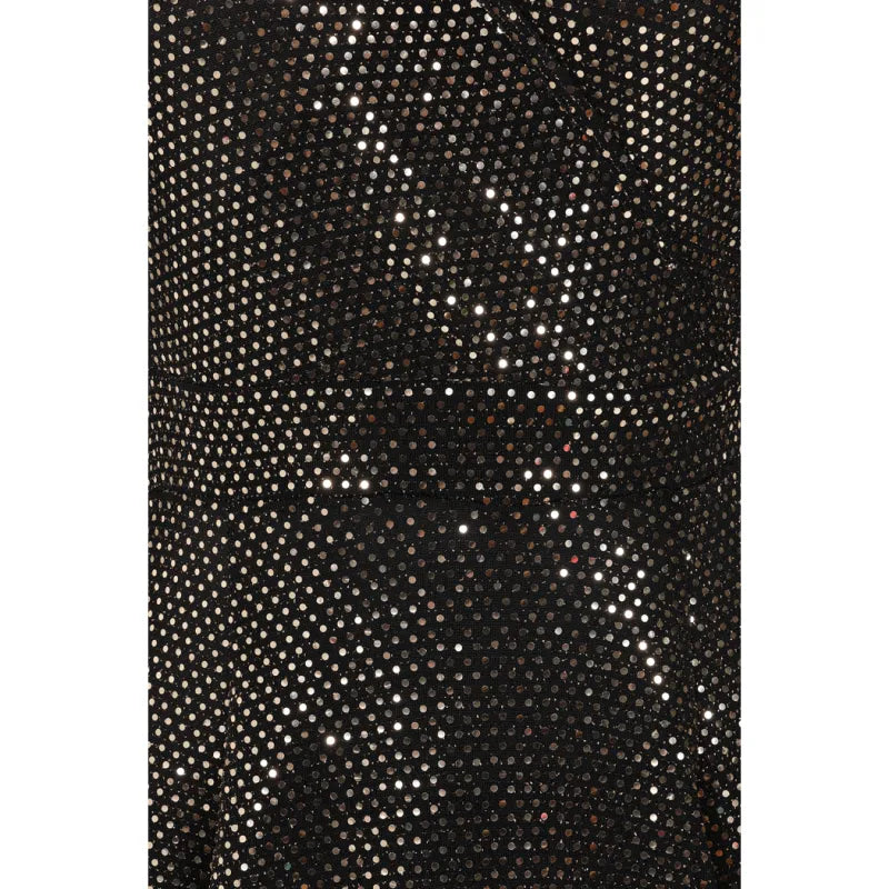 Lyra Dress - Gold Disco Ball Sparkle