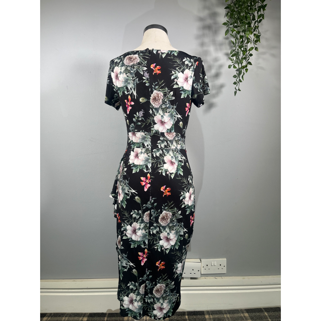 Elsie Dress - Hibiscus (10), Lady V London