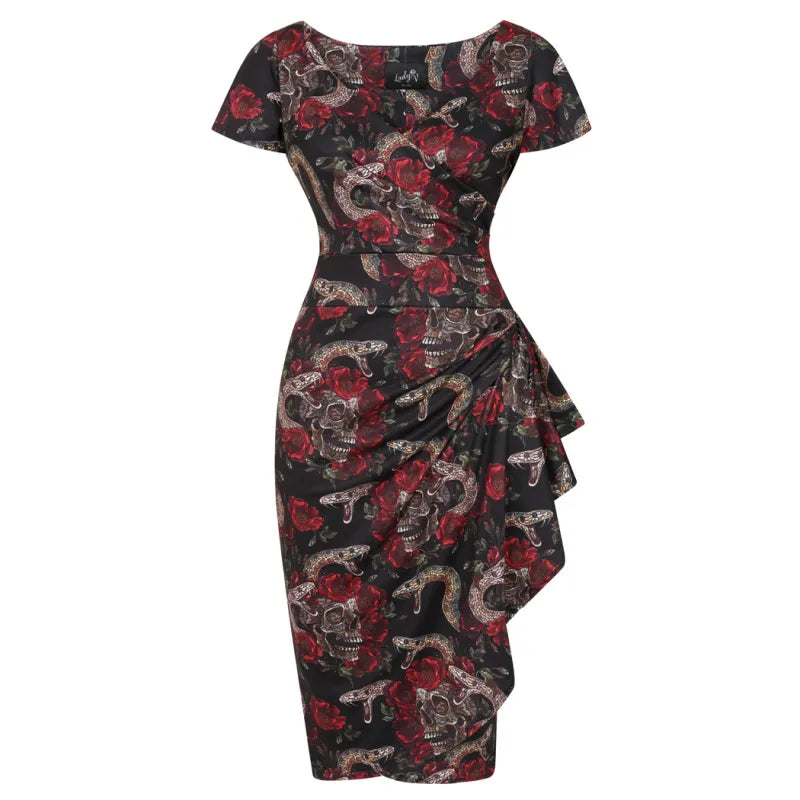 Elsie Dresses Lady V London Elsie Wrap Dress V London Elsie Elsie Dress  Lady V Elsie