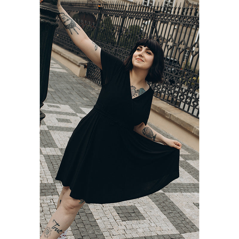 Lyra - Mini Dress - Black