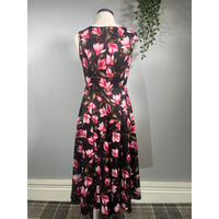 Thumbnail for Hepburn Dress - Pink Lily (10), Lady V London