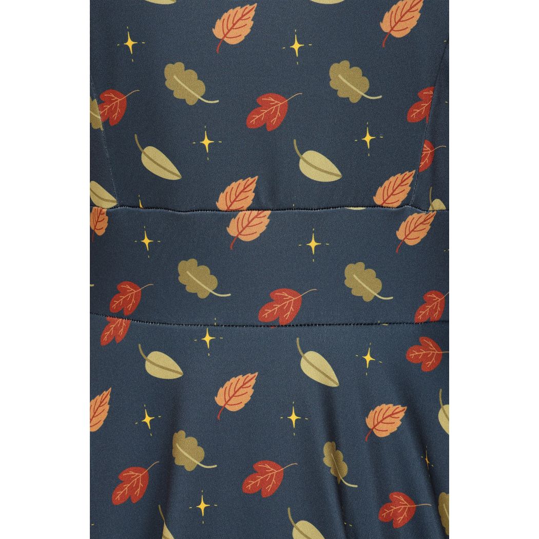 Betty Dress - Falling Leaves, Lady V London