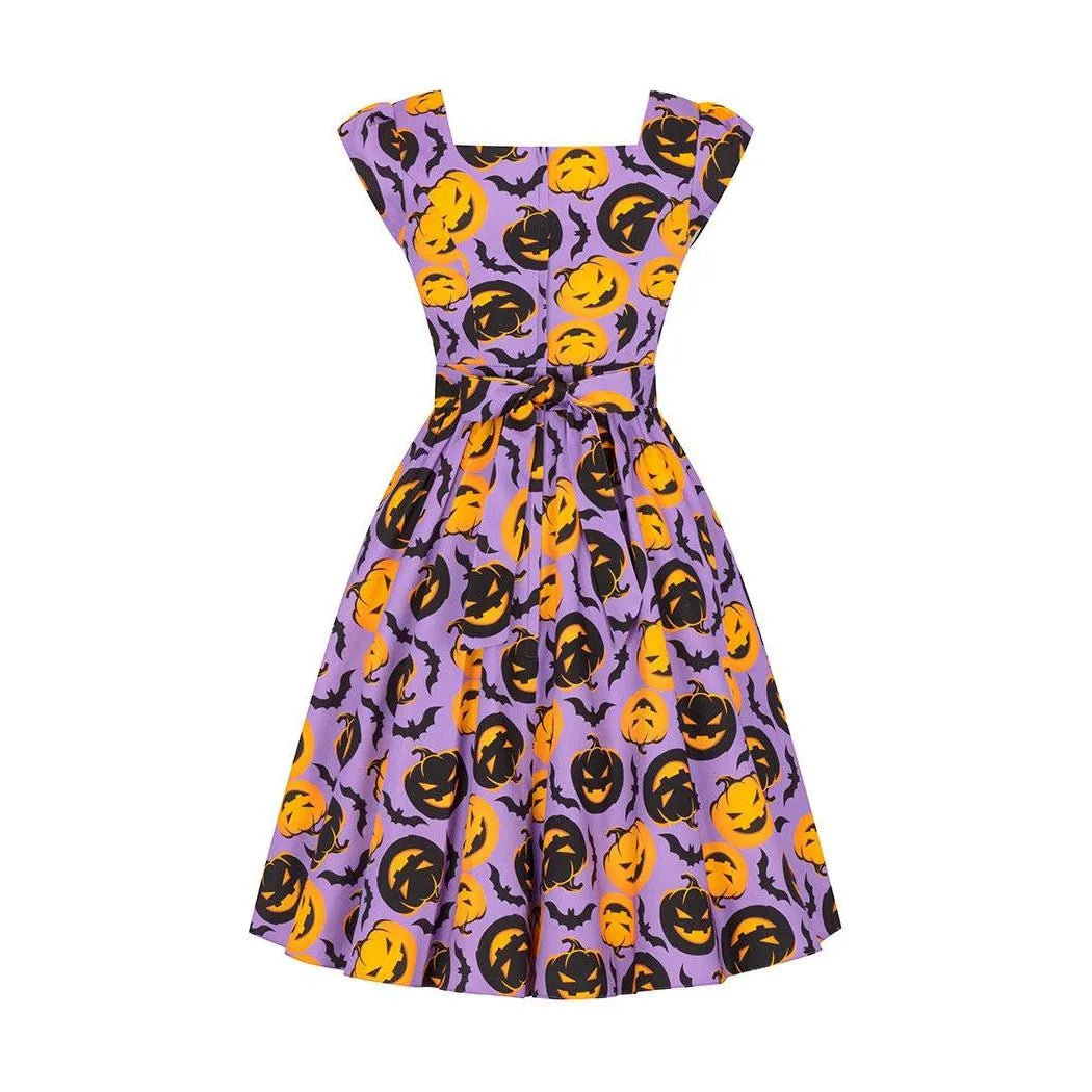 Swing Dress - Pumpkin, Lady V London