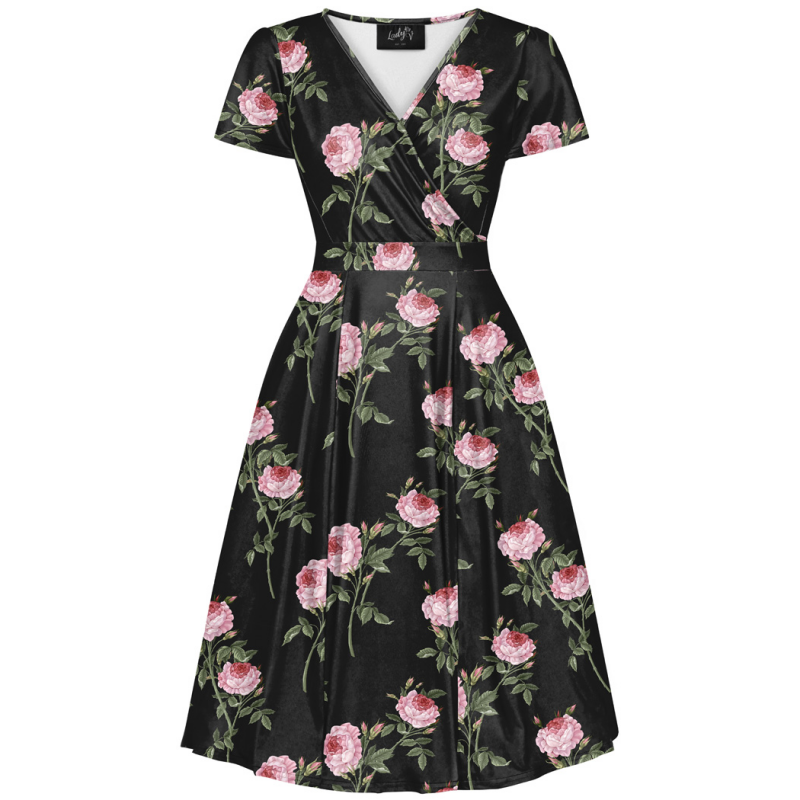 Lyra Dress - Garden Rose