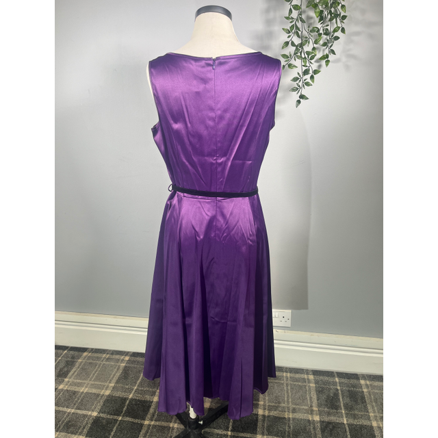 Hepburn Dress - Purple (14), Lady V London