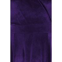 Thumbnail for Lyra Maxi Dress - Purple Velvet