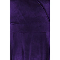 Thumbnail for Lyra Maxi Dress - Purple Velvet